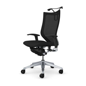 オカムラ バロン baron ハイバック 座クッション アジャストアーム シルバーフレーム ブラックボディハンガー付 CP86DRokamura 岡村製作所 オフィスチェア パソコンチェア chair 椅子 社長椅子