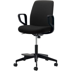 オプティ Opti オフィスチェア ハイタイプ 本体ブラック 脚ブラック サークル肘ブラック ポリウレタン巻きキャスター 背座同色 C02-F152CU｜コクヨ オフィスチェアパソコンチェア チェア 椅子 イス PCチェア 事務椅子 ワークチェア