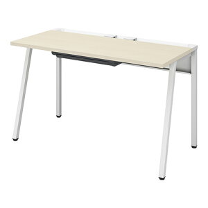 コクヨ リーン LEAN 平机 センター引き出し付き 本体色ホワイト 幅1200×奥行600×高さ720mm DLE-H1206-WHオフィスデスク ワークデスク 作業机 デスク パソコンデスク オフィス 事務所 テレワーク 在