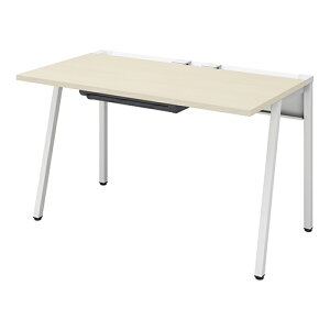 コクヨ リーン LEAN 平机 センター引き出し付き 本体色ホワイト 幅1200×奥行700×高さ720mm DLE-H1207-WHオフィスデスク ワークデスク 作業机 デスク パソコンデスク オフィス 事務所 テレワーク 在