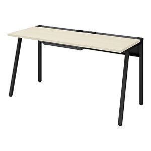 コクヨ リーン LEAN 平机 センター引き出し付き 本体色ブラック 幅1400×奥行600×高さ720mm DLE-H1406-BKオフィスデスク ワークデスク 作業机 デスク パソコンデスク オフィス 事務所 テレワーク 在