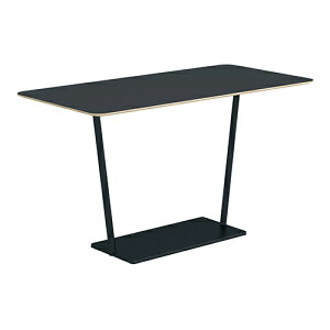 コクヨ リージョン ラウンジテーブル T字脚 ハイテーブル 幅1800×奥行900×高さ1004mm 角形 リノリウム天板 脚ブラック LT-RG189HE6AF