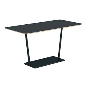 コクヨ リージョン ラウンジテーブル T字脚 ミドルハイテーブル 幅1800×奥行900×高さ904mm 角形 リノリウム天板 脚ブラック LT-RG189MHE6AF