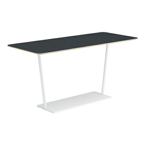 コクヨ リージョン ラウンジテーブル T字脚 ハイテーブル 幅2100×奥行900×高さ1004mm 角形 リノリウム天板 脚ホワイト LT-RG219HSAAF