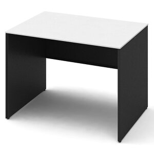 オカムラ ソリスト Soliste スタンダードタイプ(高さ720) 平机 パネル脚(ブラック) 塗装天板 幅1000×奥行700×高さ720mm 3K2FLF 岡村製作所 オフィスデスク パソコンデスク デスク desk 事務机 テレワー