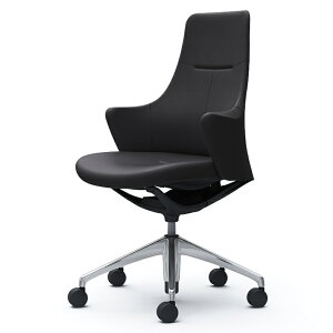 CD55BR | ���C�u�X ���[�N�`�F�A Lives Work Chair �I�t�B�X�`�F�A �����֎q �n�C�^�C�v 5�{�r �u���b�N�{�f�B �|���b�V���r �v���� (�I�J����)