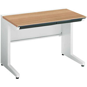 コクヨ iSデスク スタンダードデスク スチールデスク 平机 センター引き出し付き 本体ホワイト 幅1000×奥行700×高さ720mm SD-ISN107CLS