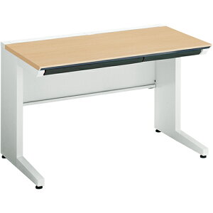 コクヨ iSデスク スタンダードデスク スチールデスク 平机 センター引き出し付き 本体ホワイト 幅1100×奥行700×高さ720mm SD-ISN117CLS