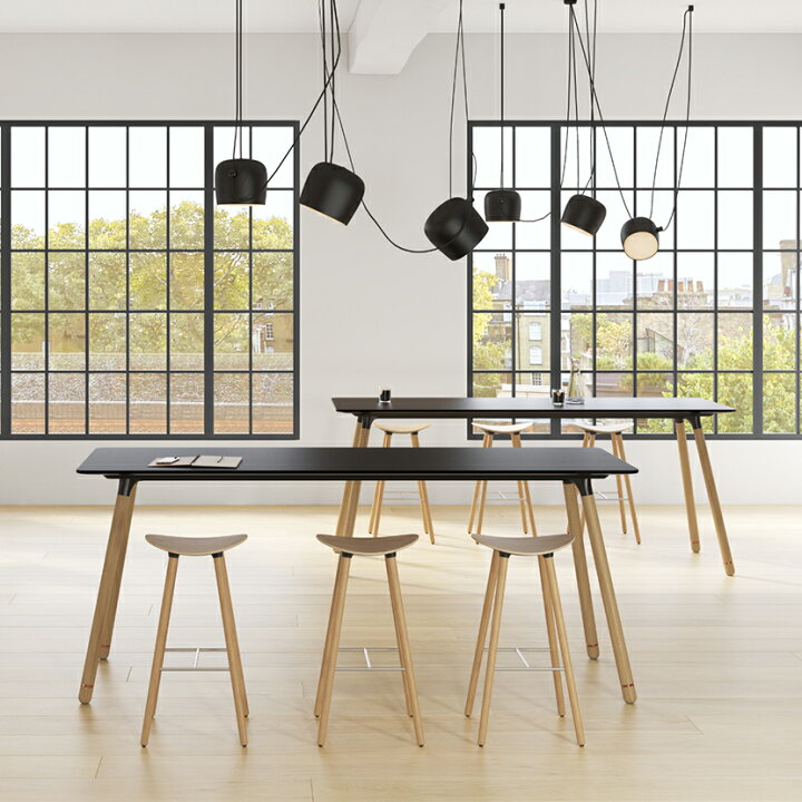 楽天市場】コアレス coalesse Enea Cafe Wood Stools 樹脂座面 