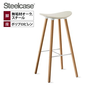 �R�A���X coalesse Enea Cafe Wood Stools �������� �n�C�`�F�A �n�C�X�c�[�� �J�E���^�[�`�F�A �X�`�[���P�[�X Steelcase | COH353W31 0003