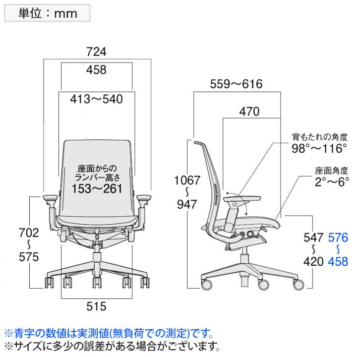 楽天市場】スチールケース シンク Steelcase Think オフィスチェア 背 