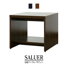 センターテーブル ローテーブル コーヒーテーブル 幅50cm 奥行55cm 高さ45cm 木製 収納 サリュー50 送料無料