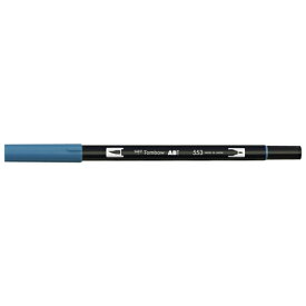 [ゆうパケット可/9個まで] トンボ鉛筆 デュアルブラッシュペン ABT 水性マーカー AB-T553 トンボ鉛筆 4901991901733