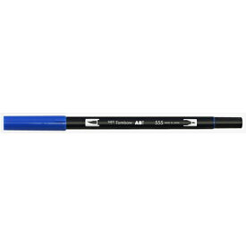 [ゆうパケット可/9個まで] トンボ鉛筆 デュアルブラッシュペン ABT 水性マーカー AB-T555 トンボ鉛筆 4901991901740