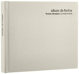 布地表紙フリーアルバム ドゥファビネ ブック式/ミニサイズ ホワイト アH-MB-91-W ナカバヤシ 4902205347972（10セット）