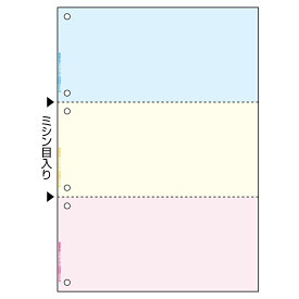 送料無料 HISAGO FSC（R）認証 マルチプリンタ帳票 A4 カラー 3面 6穴 FSC2013W ヒサゴ 4902668564008