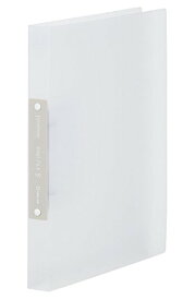 G2220-0 リクエスト　D型リングファイル A4・S型 2穴 白 リヒトラブ 4903419175894（30セット）