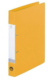 G2220-5 リクエスト　D型リングファイル A4・S型 2穴 黄 リヒトラブ 4903419175917