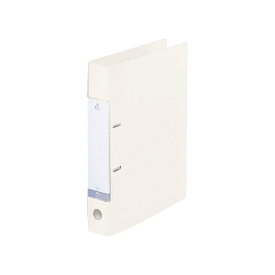 G2230-0 リクエスト　D型リングファイル A4・S型 2穴 白 リヒトラブ 4903419175962