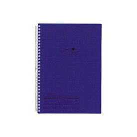 N-1608-11 AQUA DROPs　ツイストリング・ノート セミB5・S型 29穴 藍 リヒトラブ 4903419325046