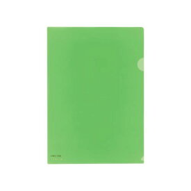 F-78-6 カラークリヤーホルダー A4 黄緑 リヒトラブ 4903419132279（5セット）