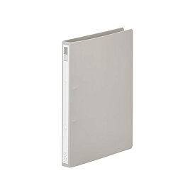 F-867-12ハイ P．P．リングファイル＜ディンプル＞ A4・S型 2穴 グレー リヒトラブ 4903419134402（190セット）