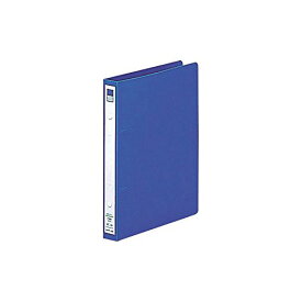 F-866アイ P．P．リングファイル＜ディンプル＞ A5・S型 2穴 藍 リヒトラブ 4903419145804（210セット）