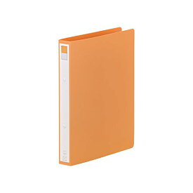 F-877-3 P．P．リングファイル A4・S型 2穴 橙 リヒトラブ 4903419138721（170セット）