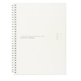 【送料無料】キョクトウ FOB Wリングノート 無地 PTW03W ホワイト 日本ノート 4901470046016（20セット）