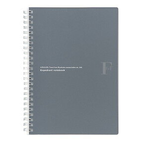 キョクトウ FOB Wリングノート A罫 PTA03A5K ブラック 日本ノート 4901470046030(20セット)