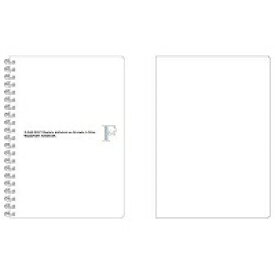 キョクトウ FOB Wリングノート 無地 PTW03A5W ホワイト 日本ノート 4901470046047（170セット）