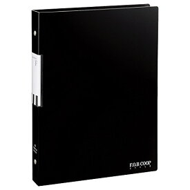 キョクトウ FOB B5バインダー黒 LN41K 日本ノート 4901470078697（20セット）