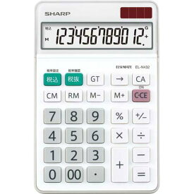 【単価1496円・送料無料】SHARP 電卓 EL-N432-X シャープ 4974019817897（40セット）