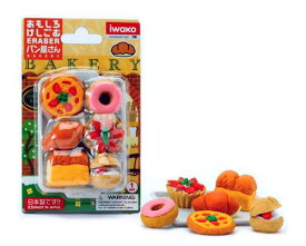 ブリスターパック おもしろ消しゴム パン屋さん イワコー 4991685200440