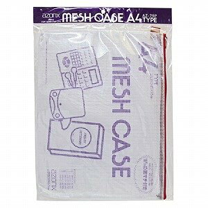 AZ-75P-20 セキセイ AZ-75P アゾン メッシュケース パック入り A4タイプ レッド セキセイ 4974214116016(10セット)