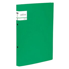 セキセイ AD-2225 アドワン　リングファイル　A4-S　グリーン セキセイ 4974214159334（10セット）