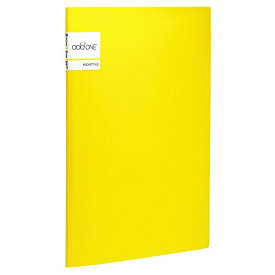 アドワン ポケットファイル A4 AD-2645-50 イエロー セキセイ 4974214160316
