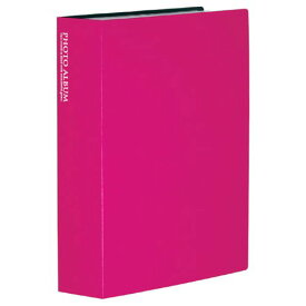 セキセイ フォトアルバム (高透明) KP-240-21 ピンク セキセイ 4974214160873（100セット）
