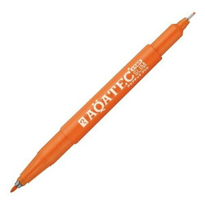 寺西化学工業 MAQ70-T7 マジック アクアテックスリム 橙 MAQ70T7 寺西化学工業 4902071653771(600セット)