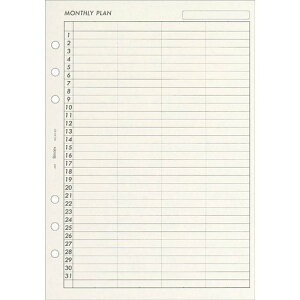 Bindex oCfbNX MONTHLY PLAN tB A5-331 {\}lWgZ^[ 4900855120280
