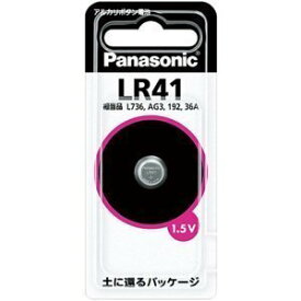 Panasonic アルカリボタン電池 LR41P パナソニック 4902704240613