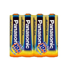 パナソニック アルカリ乾電池 エボルタ 単3形 LR6EJ／4SE(4本入) パナソニック 4984824811379