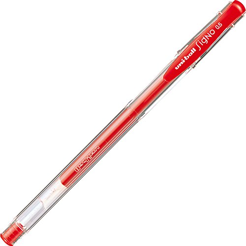 [単価74円・710セット] UM10015　uni ゲルインクボールペン シグノ 0.5 赤 三菱鉛筆 4902778509098（710セット）