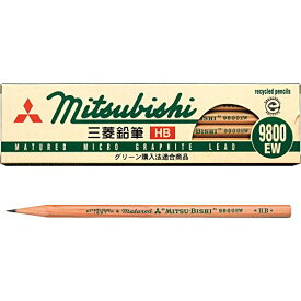 三菱 リサイクル鉛筆 HB 三菱鉛筆 4902778746042