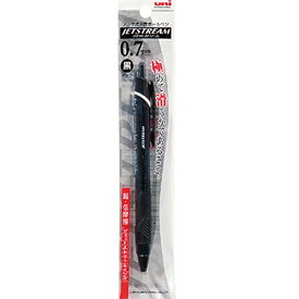 三菱鉛筆 ジェットストリーム 0.7mm 黒 三菱鉛筆 4902778813591