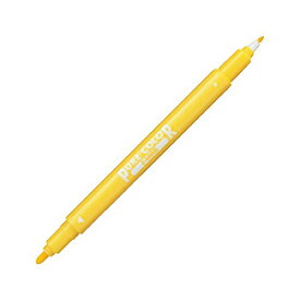 三菱鉛筆 ピュアカラー 黄色 サインペン PW100TPC.2 三菱鉛筆 4902778552773