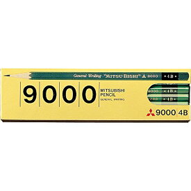 三菱 9000S鉛筆 4B 三菱鉛筆 4902778973141