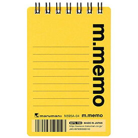 【送料無料】N595A-04 マルマン エムメモ6mmイエロー マルマン 4979093595143（210セット）