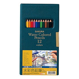 EPY12 サクラ 水彩色鉛筆 12色 サクラクレパス 4901881811555（10セット）