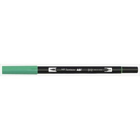 [ゆうパケット可/9個まで] トンボ鉛筆 デュアルブラッシュペン ABT 水性マーカー AB-T312 トンボ鉛筆 4901991901450